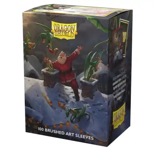 Köp online - Sleeves Dragon Shield - 63 x 88 mm Christmas Dragon 2023