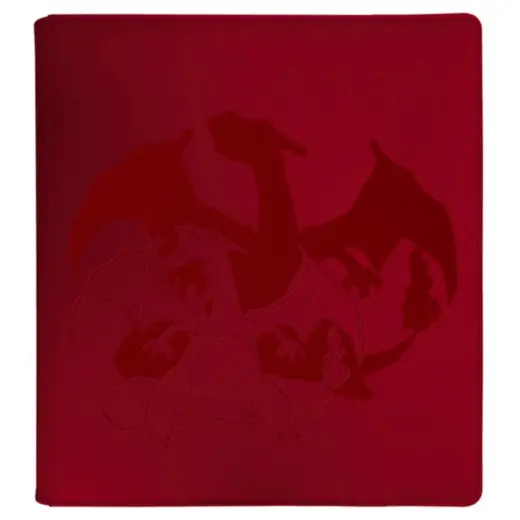 Premium | Pokémon TCG 12-Pocket Zippered Pro Binder - Charizard, Elite Series