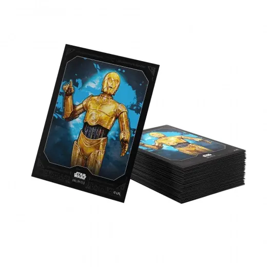 Star Wars Art Sleeves 64 x 90 mm - C-3PO - Bästa pris